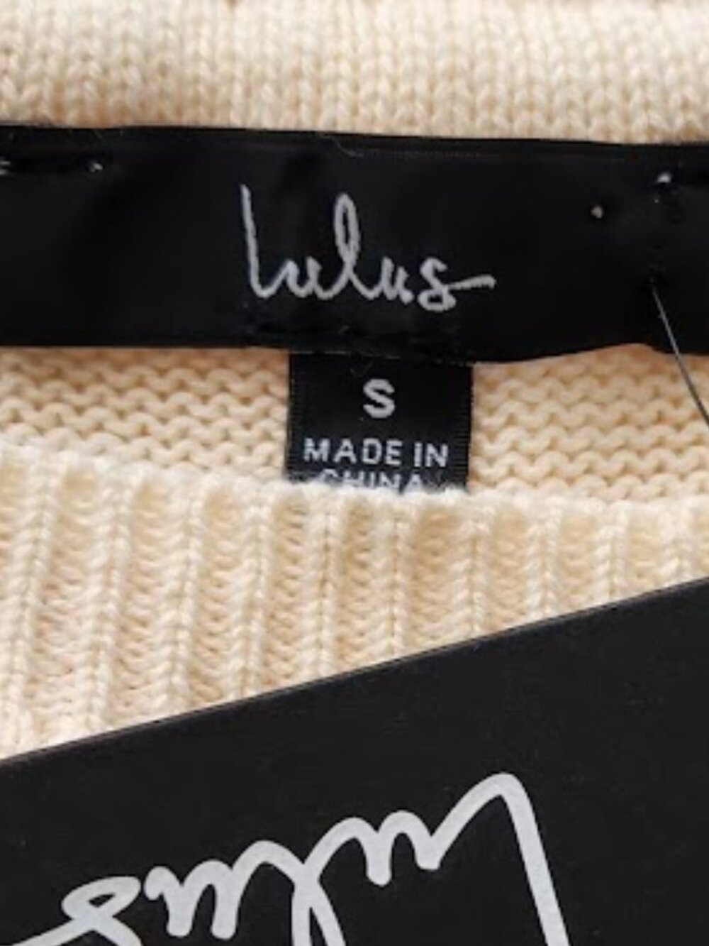 Lulus Women's Lightweight Springtime Sweater in size small - Picture 4 of 5